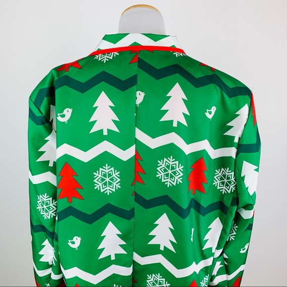 Christmas Tree Ugly Christmas Blazer Sz XL - Picture 5 of 7